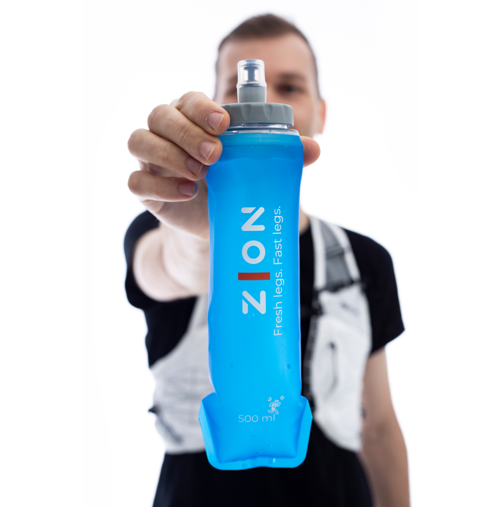 ZION Run Bottle – faltbare Trinkflasche | 250ml & 500ml