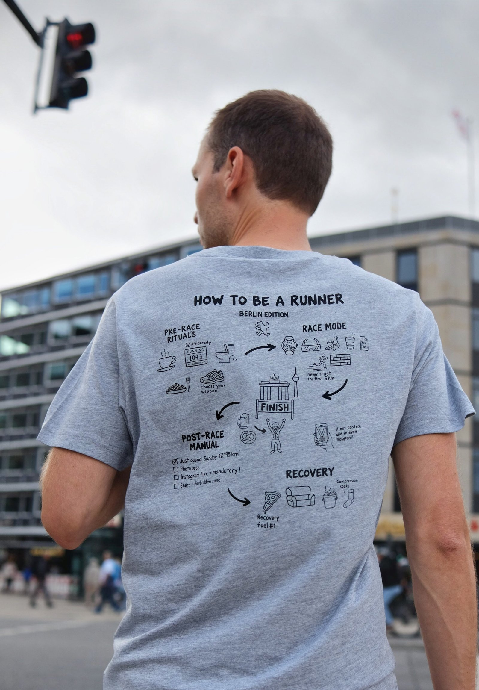 How to be a Runner (Berlin Edition) - Shirt – Bild 5