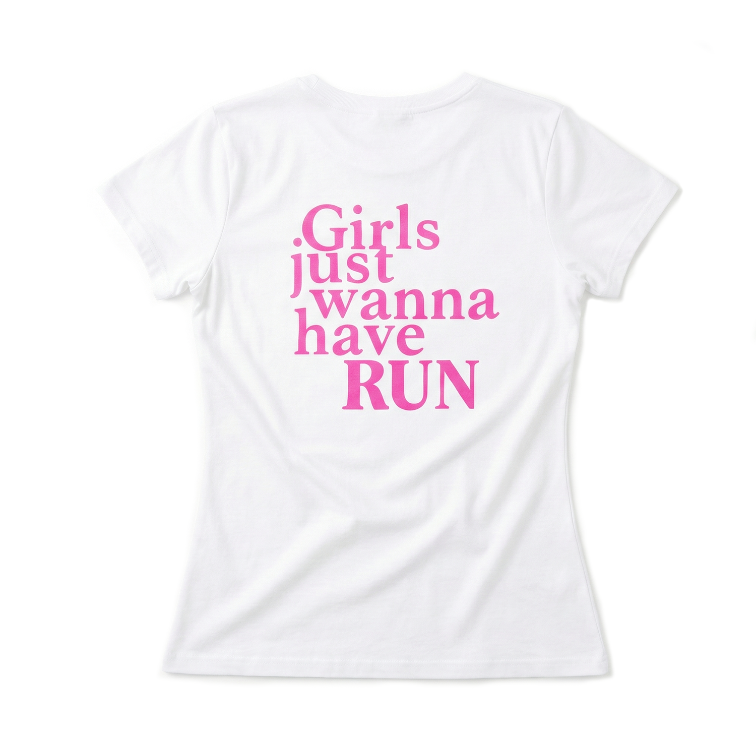 girls run t-shirt